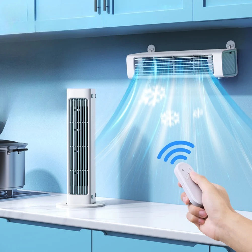 Ventilateur sans pales 3000 mAh, puissant, électrique, multi-usage, sur pied, pour chambre, salon, salle de bain