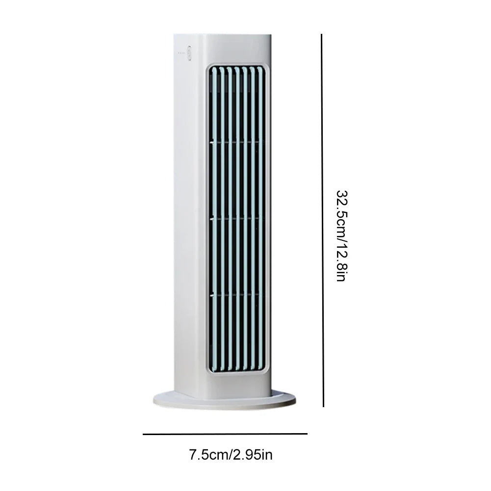 Ventilateur sans pales 3000 mAh, puissant, électrique, multi-usage, sur pied, pour chambre, salon, salle de bain